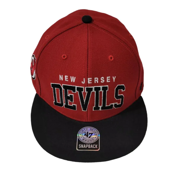 Snapback Hat 47 Brand NHL New Jersey Devils