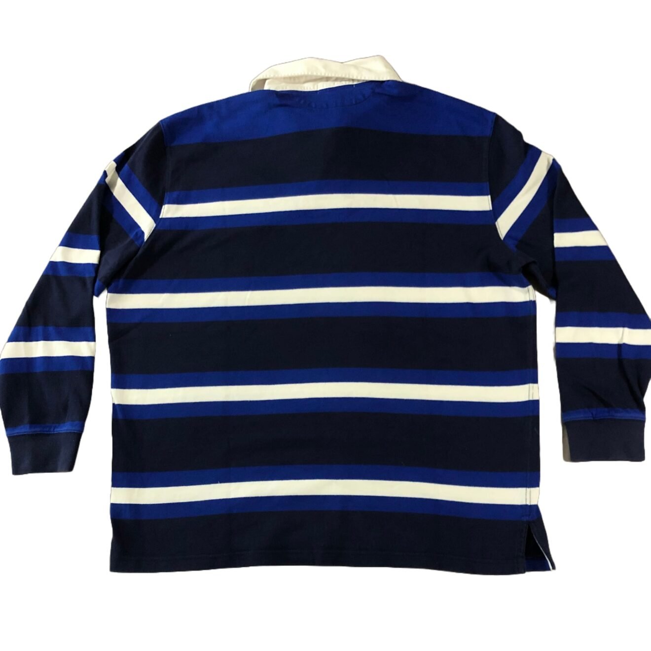 Polo Longsleeve Ralph Lauren Scribble stripes blue