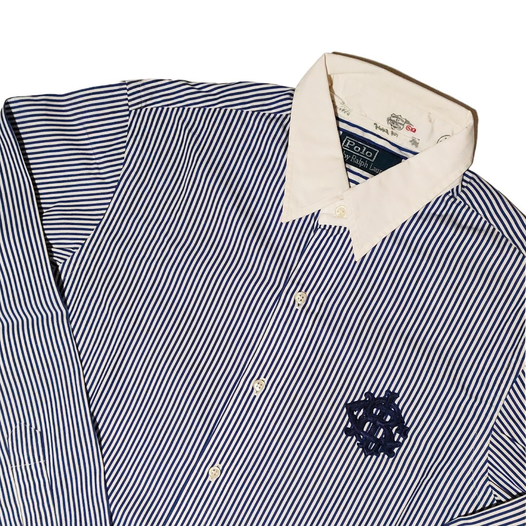Shirt Polo Ralph Lauren Scribble stripes blue white
