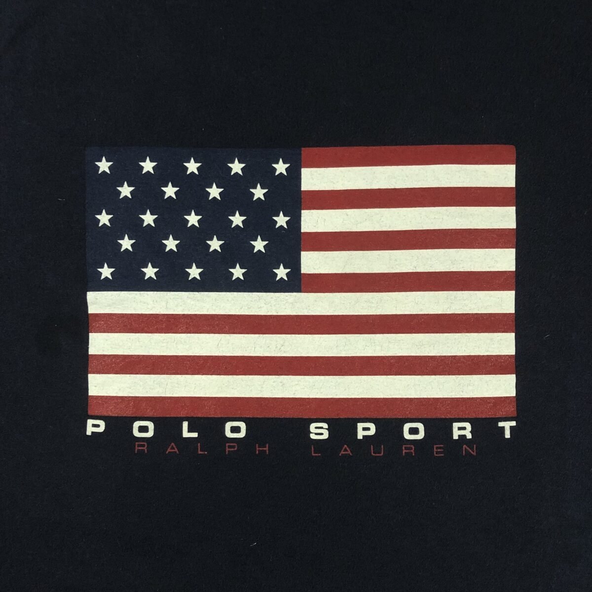T-Shirt Ralph Lauren Polo Sport USA flag blue