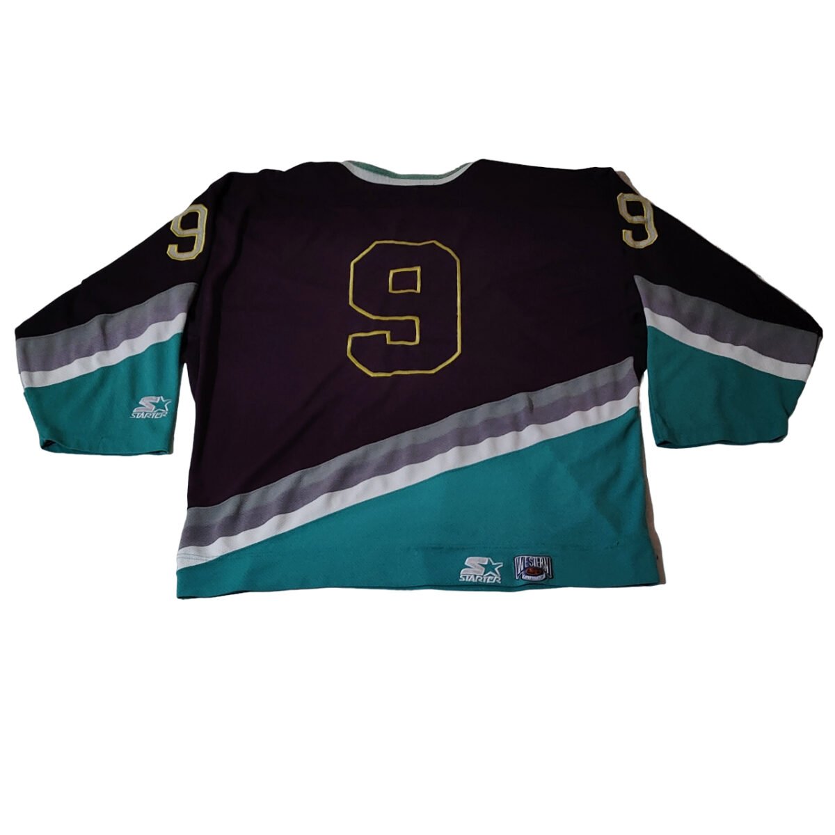 Vintage 90s Hockey Jersey Starter NHL Anaheim Mighty Ducks