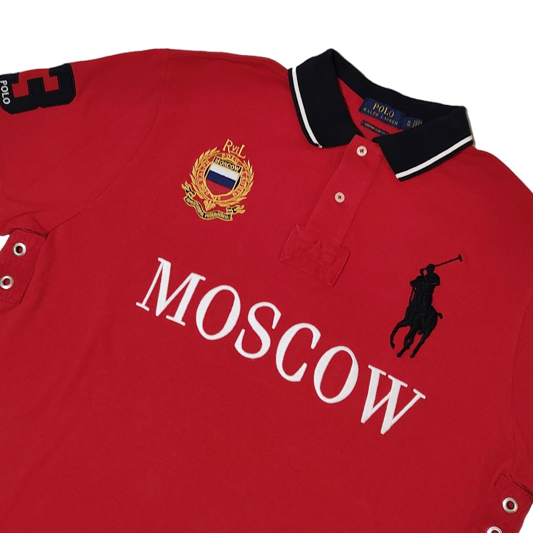 Polo Ralph Lauren Moscow Embroidery Red