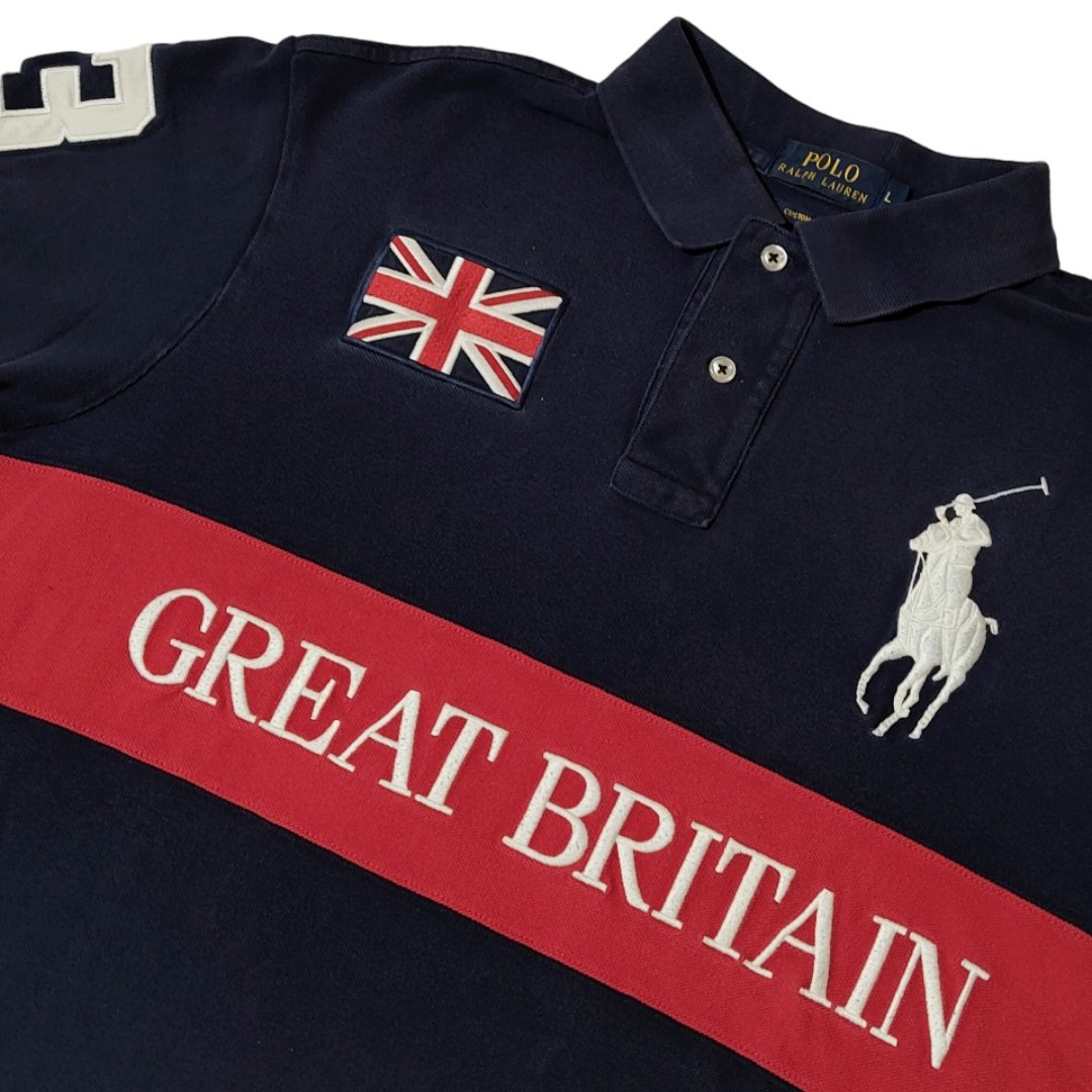 Polo Ralph Lauren Big Pony Great Britain Embroidery