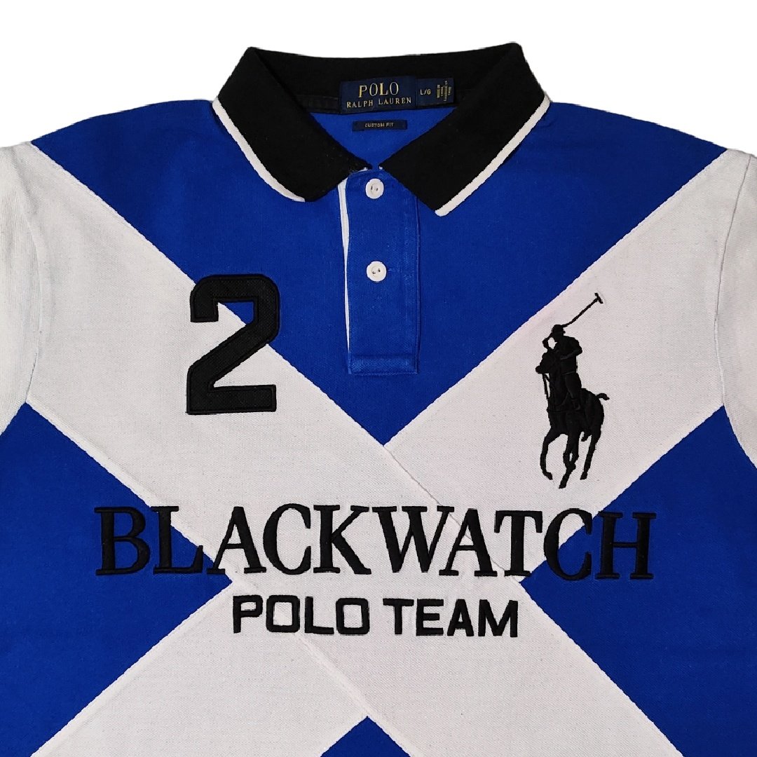 Polo Ralph Lauren Big Pony Blackwatch blue white black