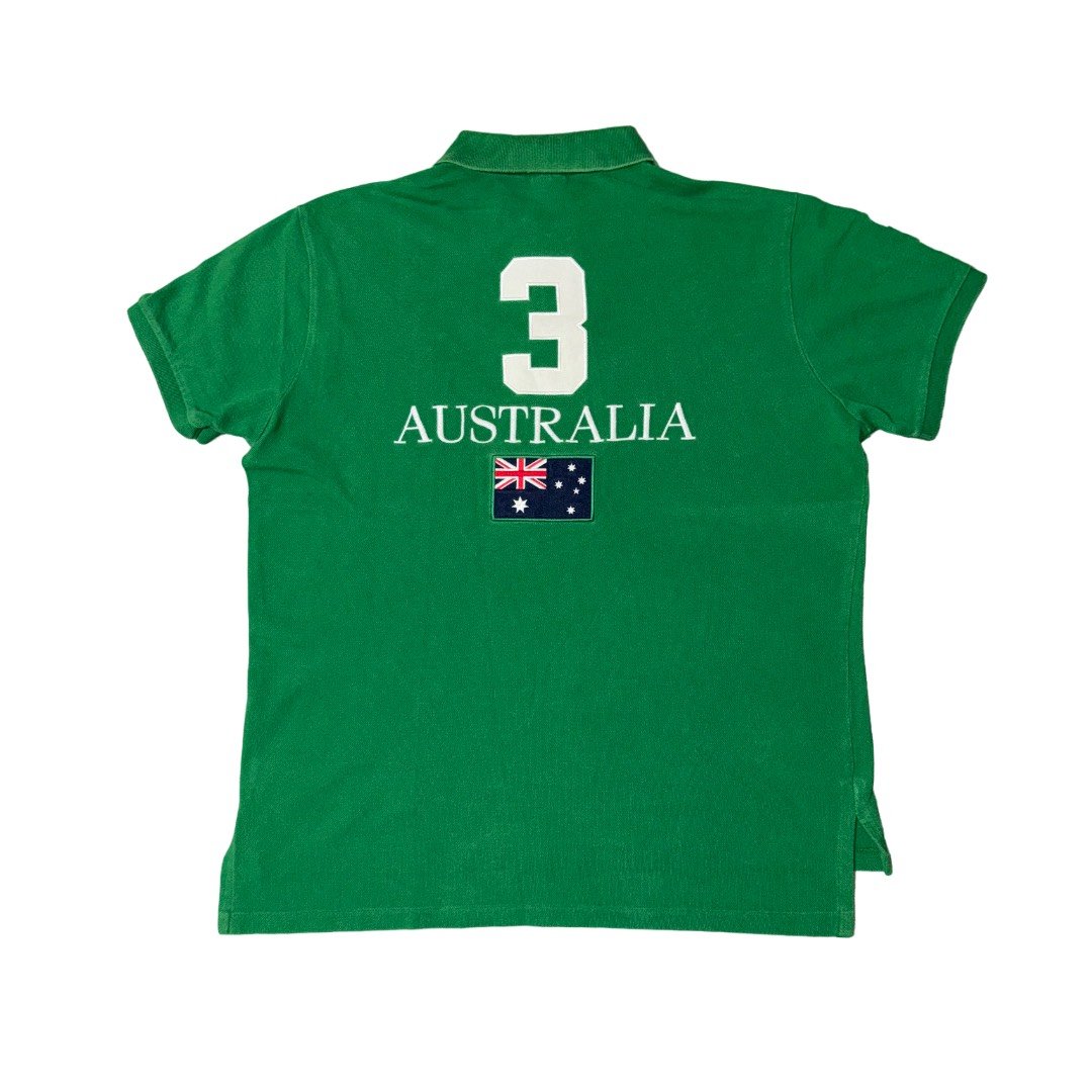 Polo Ralph Lauren Big Pony Australia Flag green