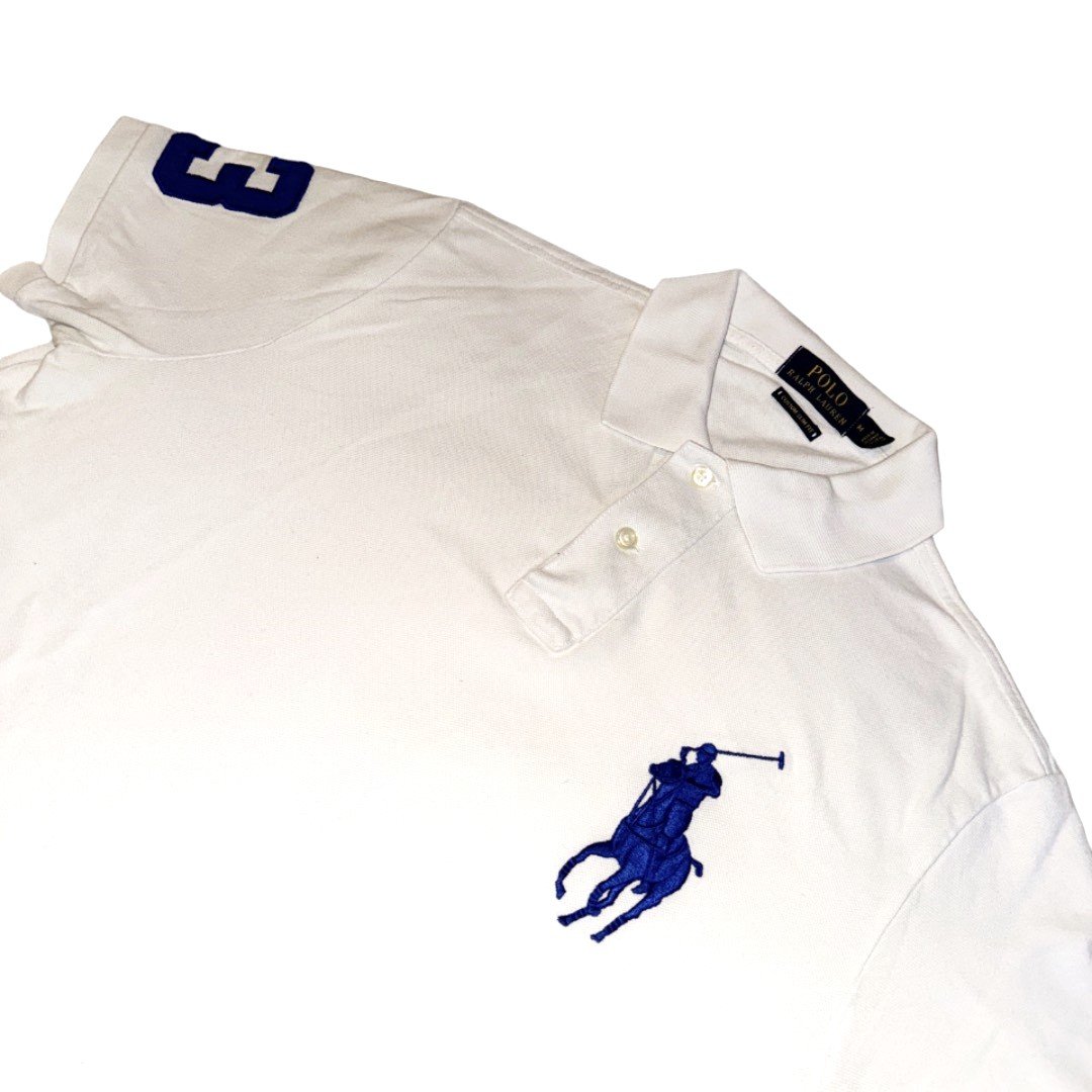 Polo Ralph Lauren Big Pony white blue