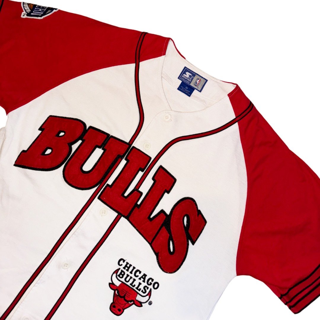 Baseball Shirt Starter NBA Chicago Bulls