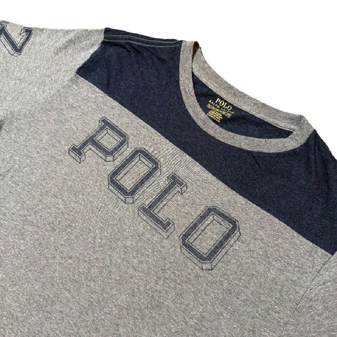 T-Shirt Polo Ralph Lauren Logo Grey Black