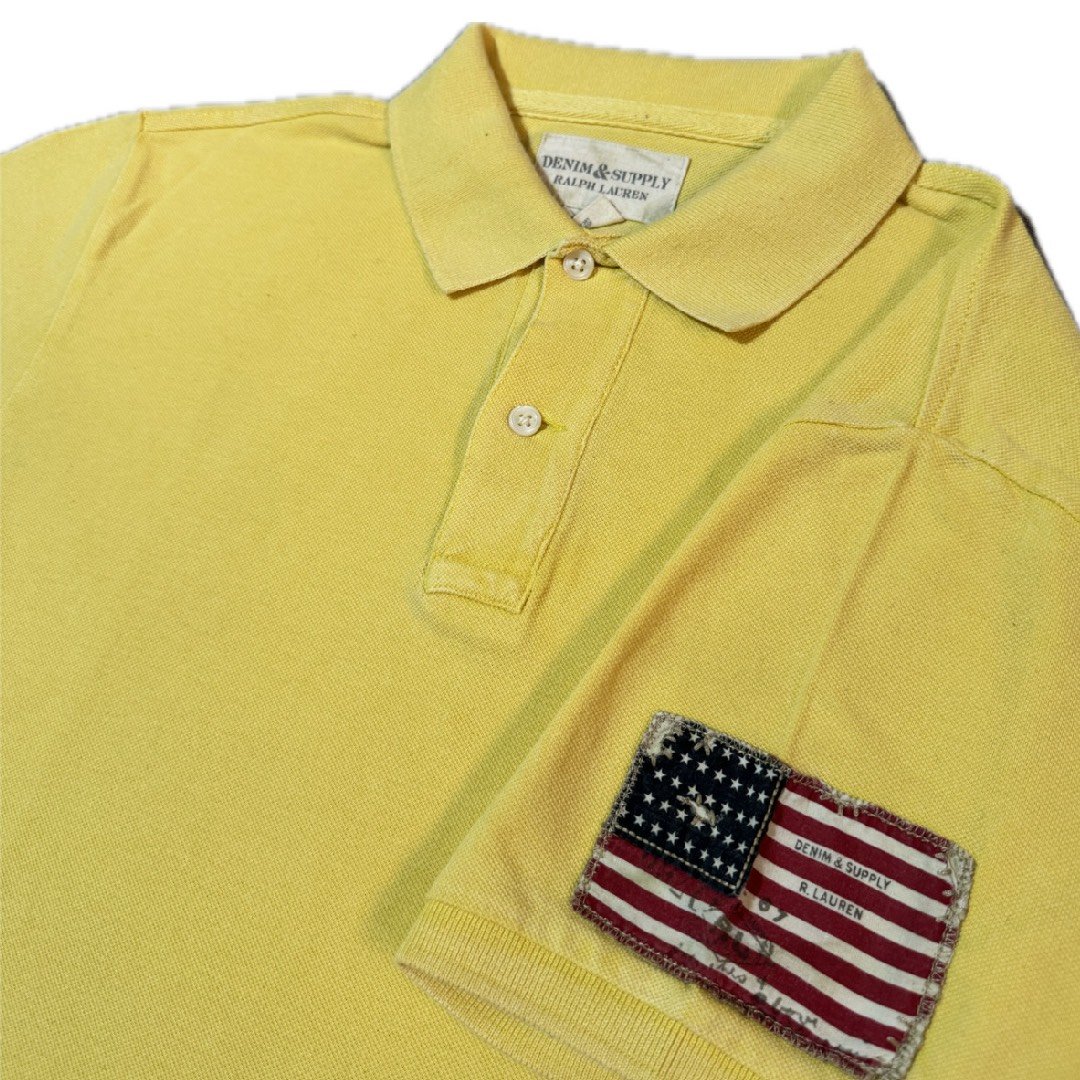 Polo Ralph Lauren Denim & Supply USA Flag Yellow