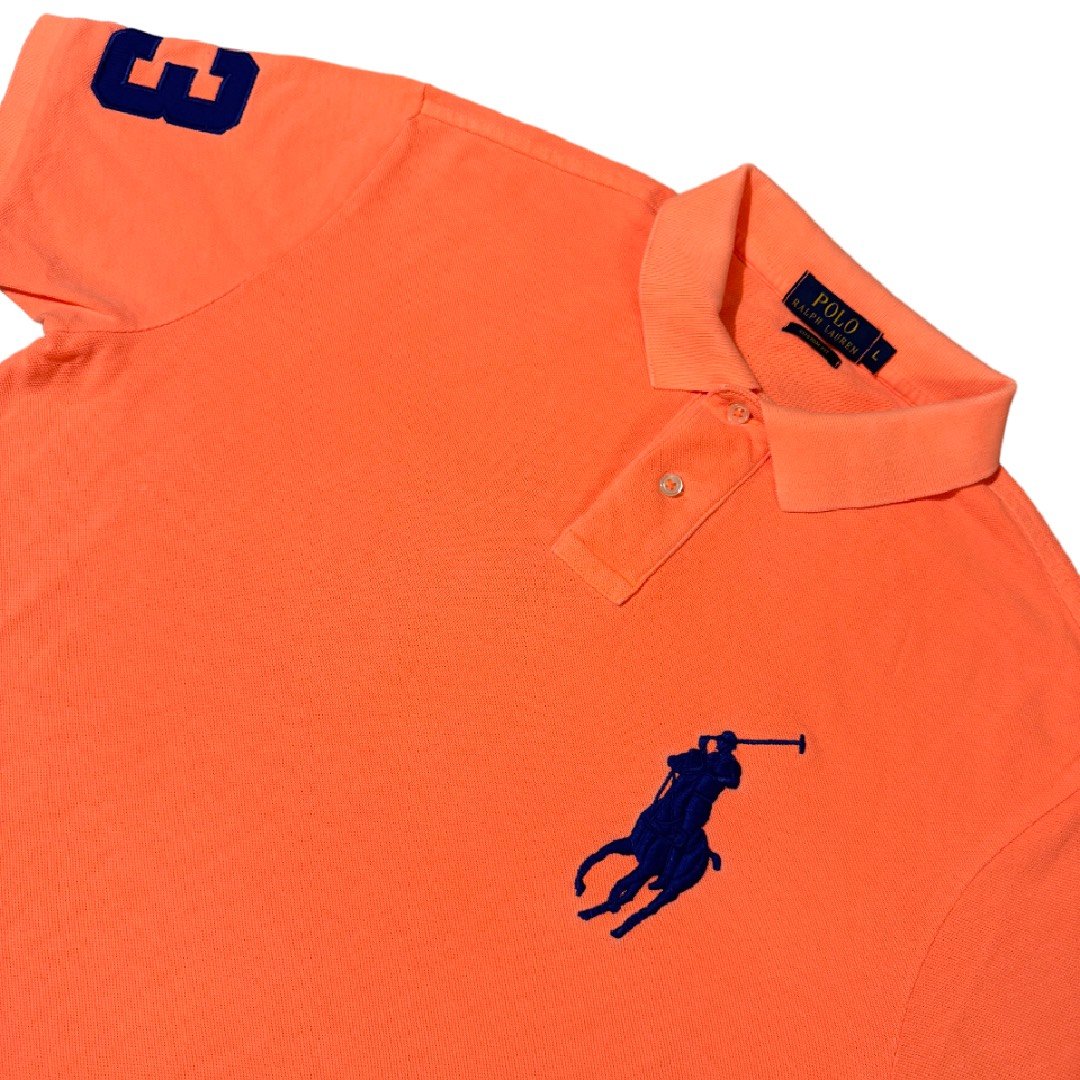 Polo Ralph Lauren Big Pony orange blue