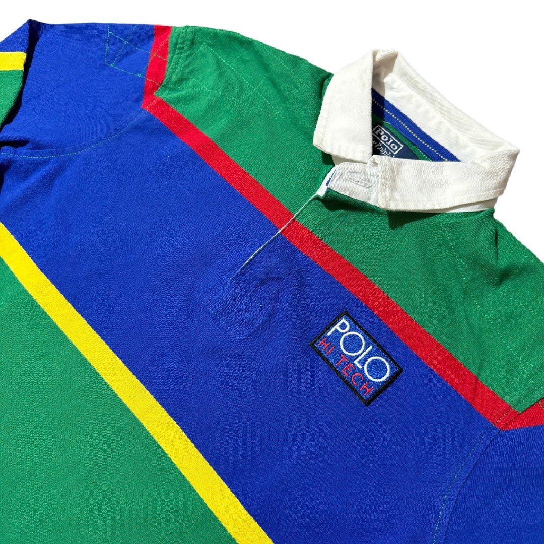 Ralph Lauren Rugby Longsleeve Polo Hi-Tech Multicolor