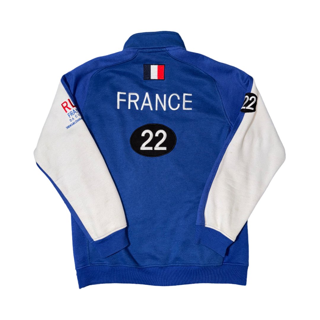 Zip Sweatshirt Polo Ralph Lauren France RL Racing