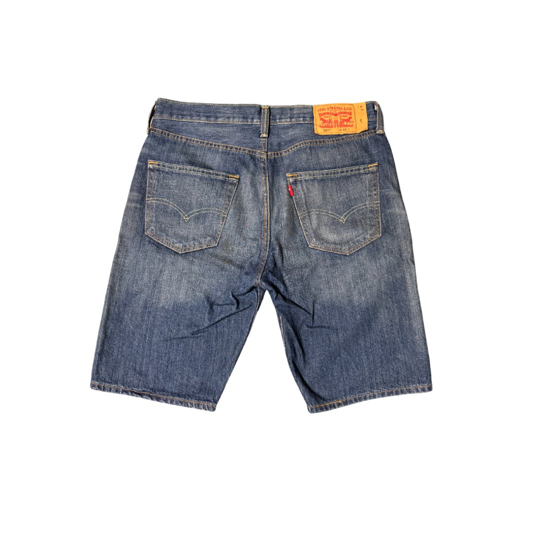 levis 501 shorts blue W32