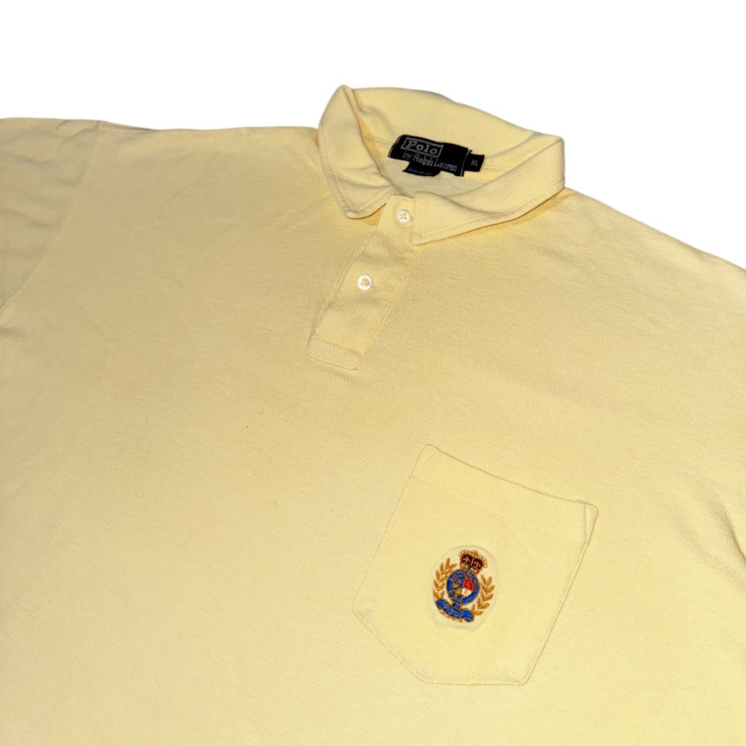 Polo Ralph Lauren Crest Logo Yellow