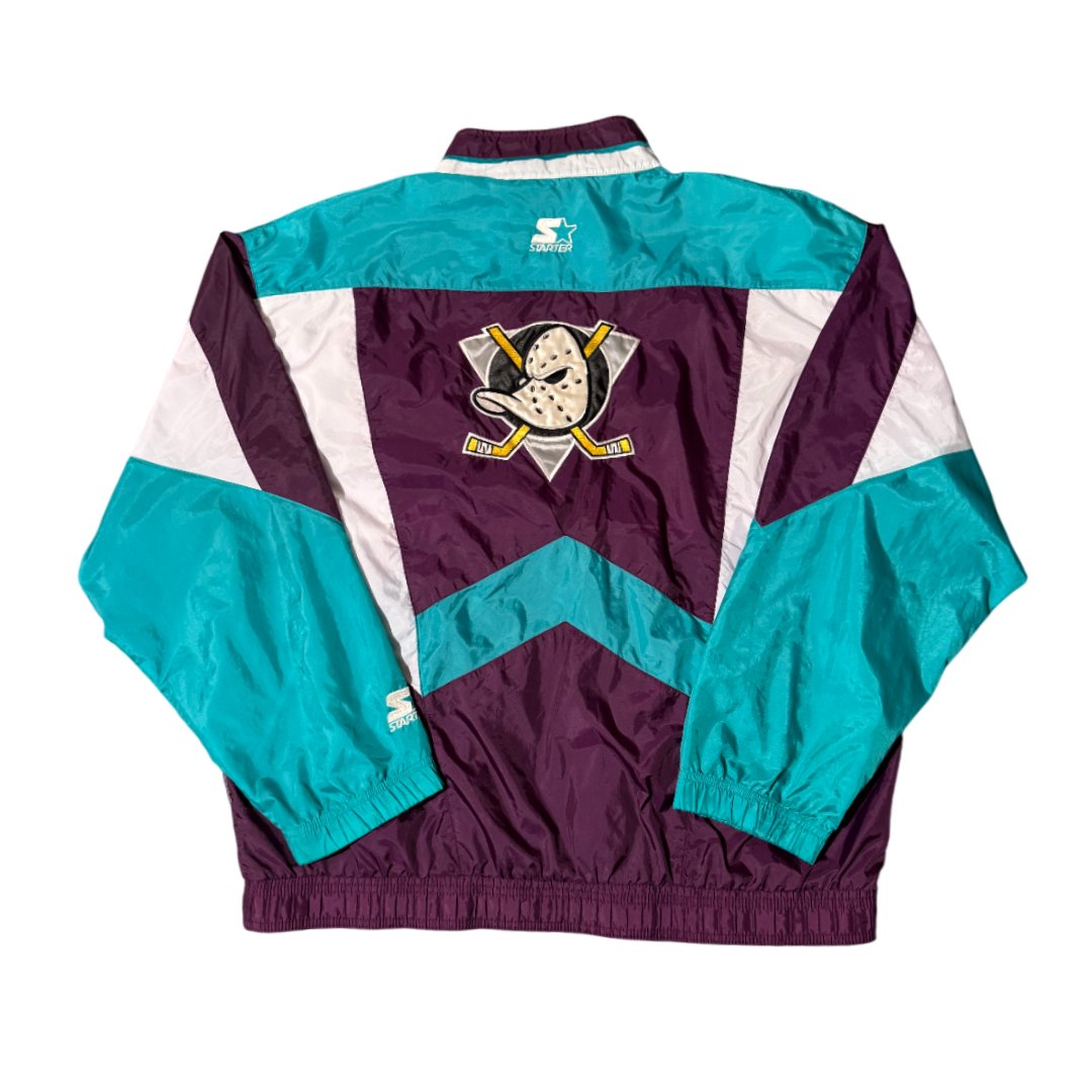 Windbreaker Jacket Starter NHL Anaheim Mighty Ducks