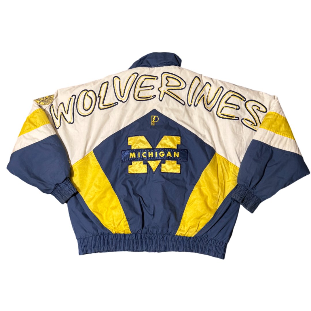 Zip Bomber Jacket Pro Player NCAA Michigan Wolverines