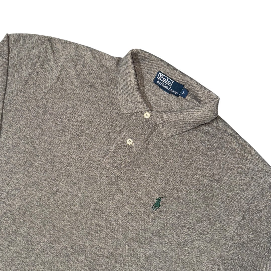 Polo Longsleeve Ralph Lauren Grey Green