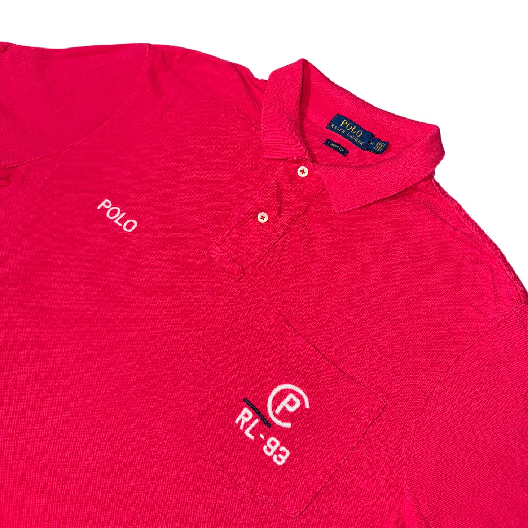 Polo Ralph Lauren CP RL-93 Logo Retro Red