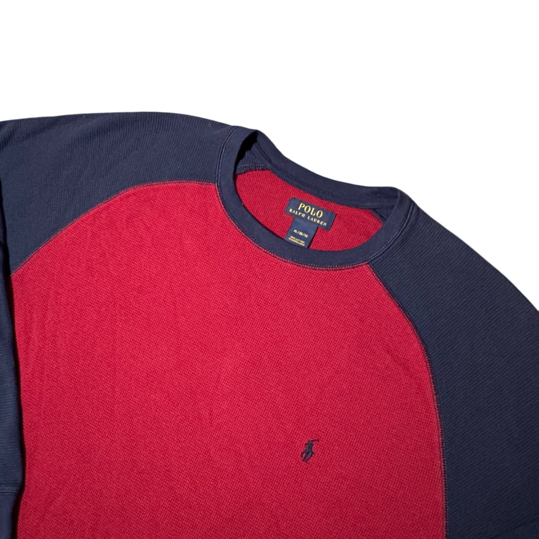 Sweater Pullover Polo Ralph Lauren Blue Red