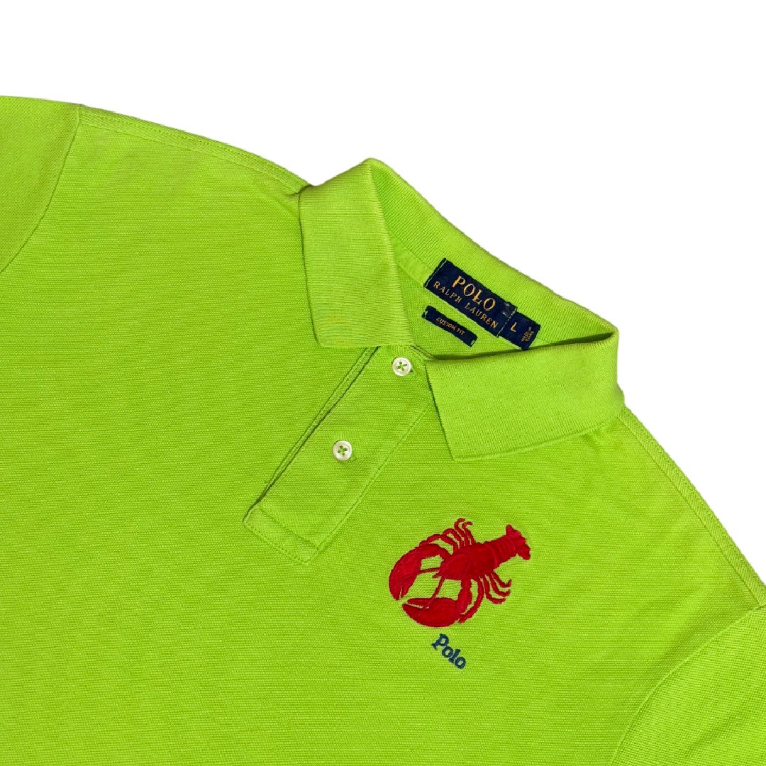 Polo Ralph Lauren Lobster Logo Acid Green