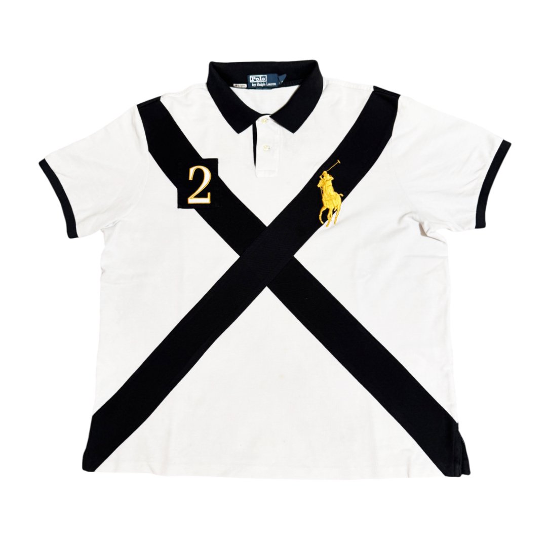 Polo Ralph Lauren Blackwatch Big Pony White Black
