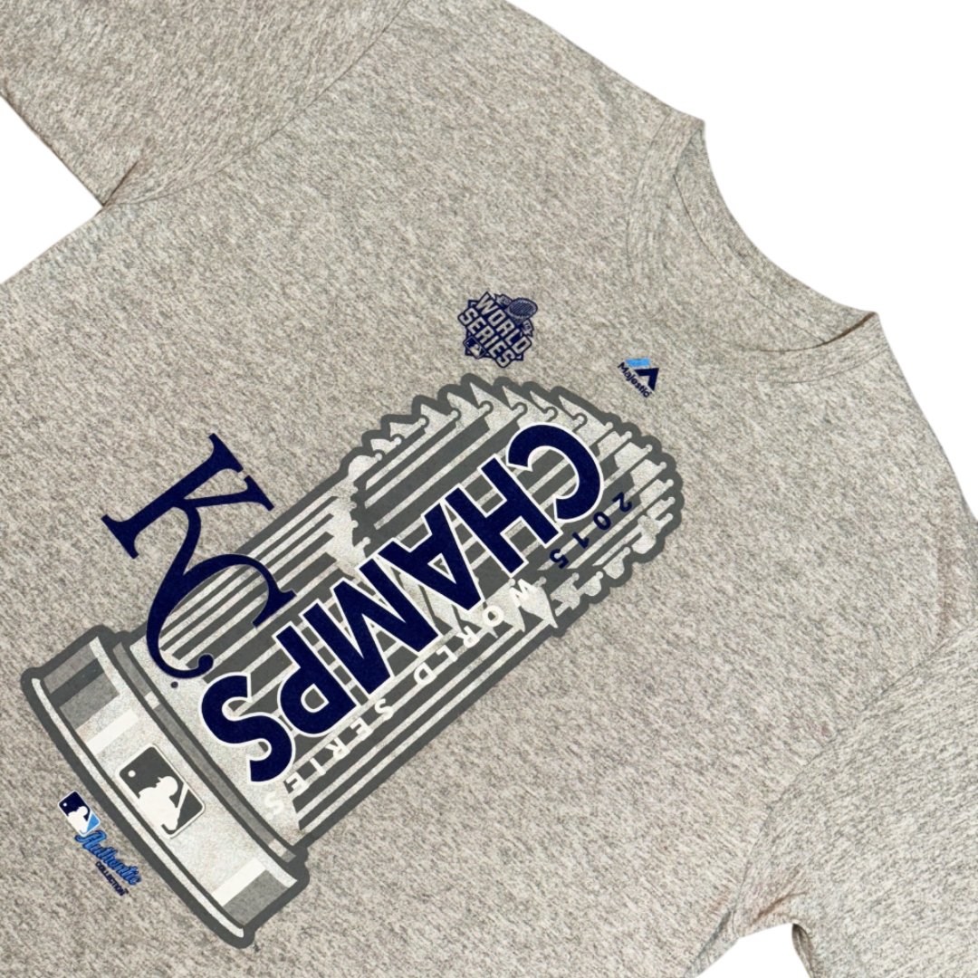 T-Shirt Majestic MLB Kansas City Royals World Series 2015