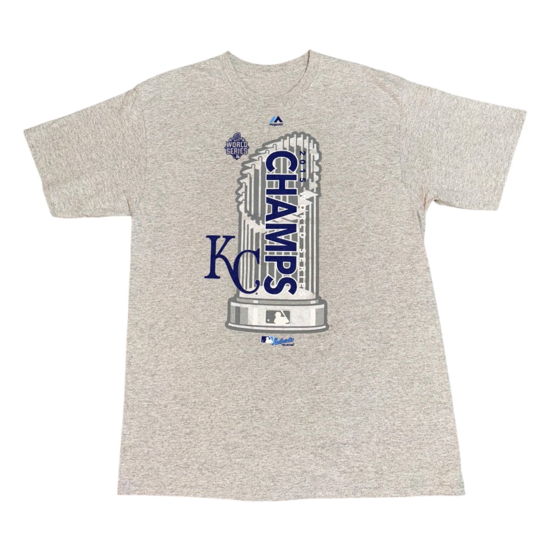 T-Shirt Majestic MLB Kansas City Royals World Series 2015