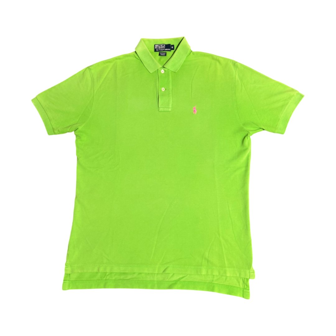 Polo Ralph Lauren Neon Green Pink Pony