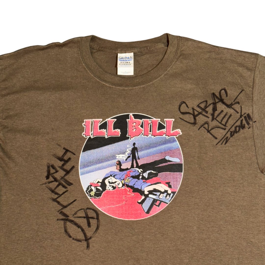 Vintage T-Shirt Ill Bill How To Kill A Cop Signed