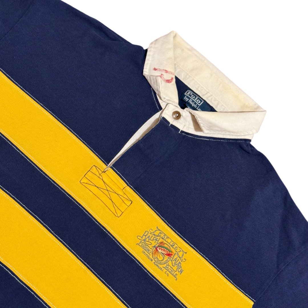 Polo Ralph Lauren Fishing Tackle Outdoor Blue Yellow