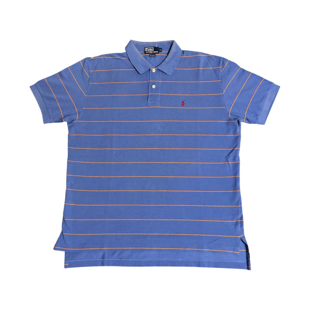 Polo Ralph Lauren Sky Blue Yellow Red Stripes