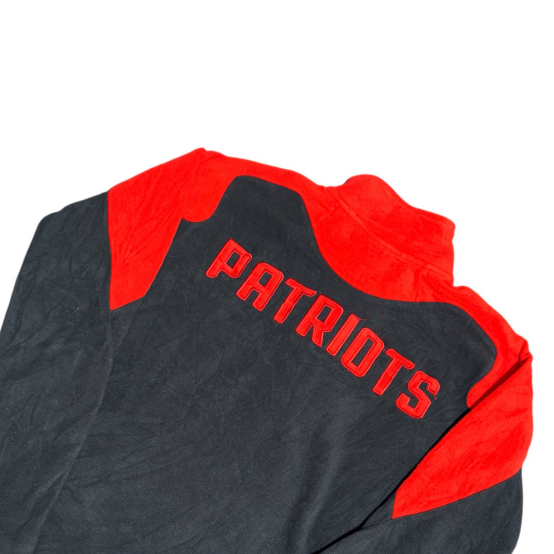 Zip Fleece NFL New England Patriots Spellout Logo