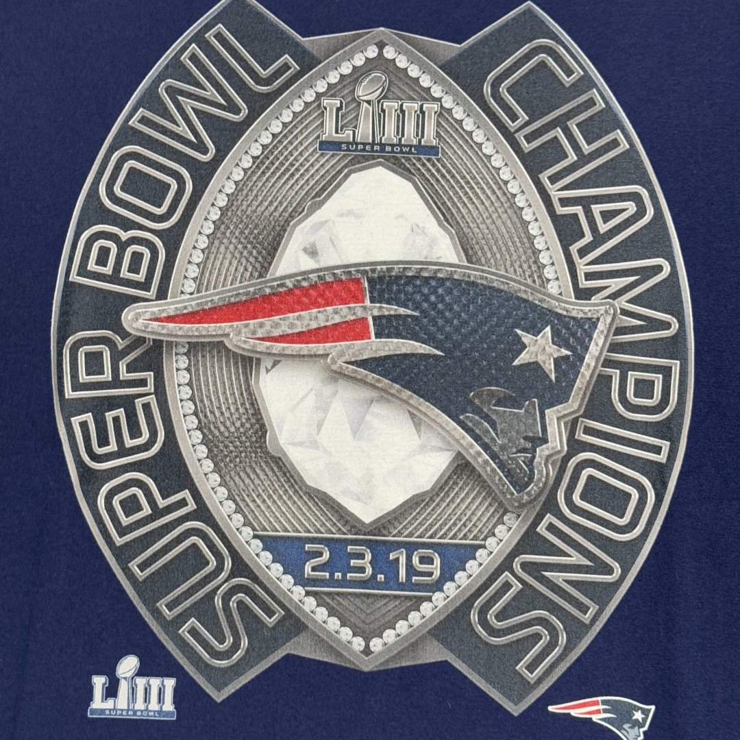 T-Shirt NFL New England Patriots Super Bowl LIII 53°
