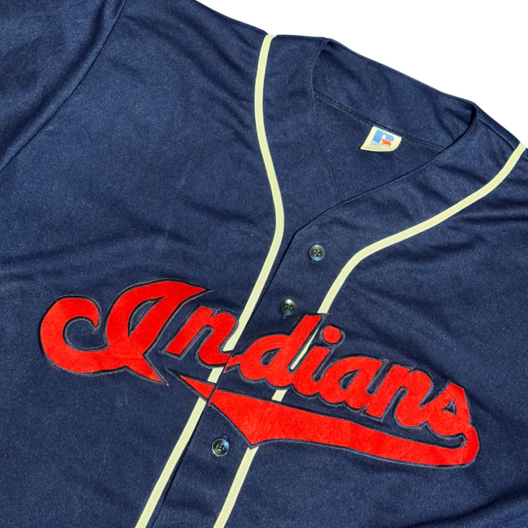 Baseball Jersey Russell Athletic MLB Cleveland Indians