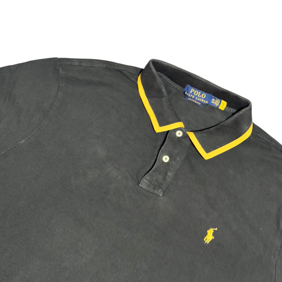 Polo Ralph Lauren Pony Signature Logo black yellow