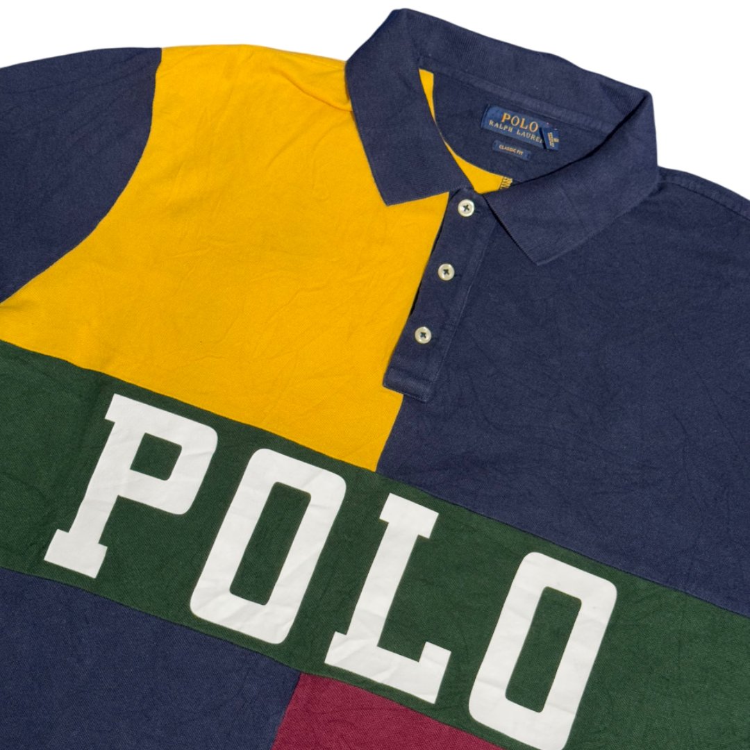 Polo Ralph Lauren Rugby Spellout Logo multicolor