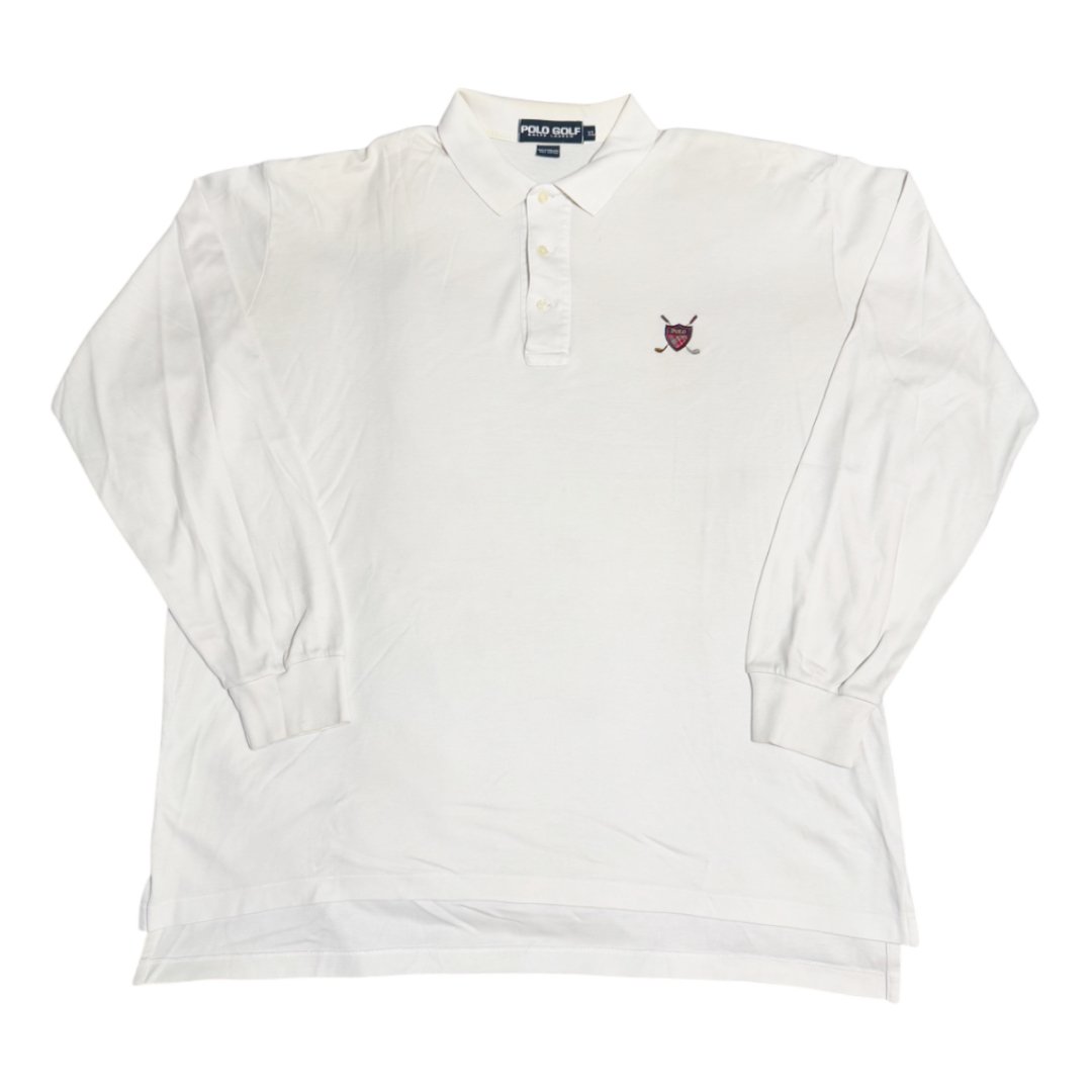 Longsleeve Ralph Lauren Polo Golf Logo white