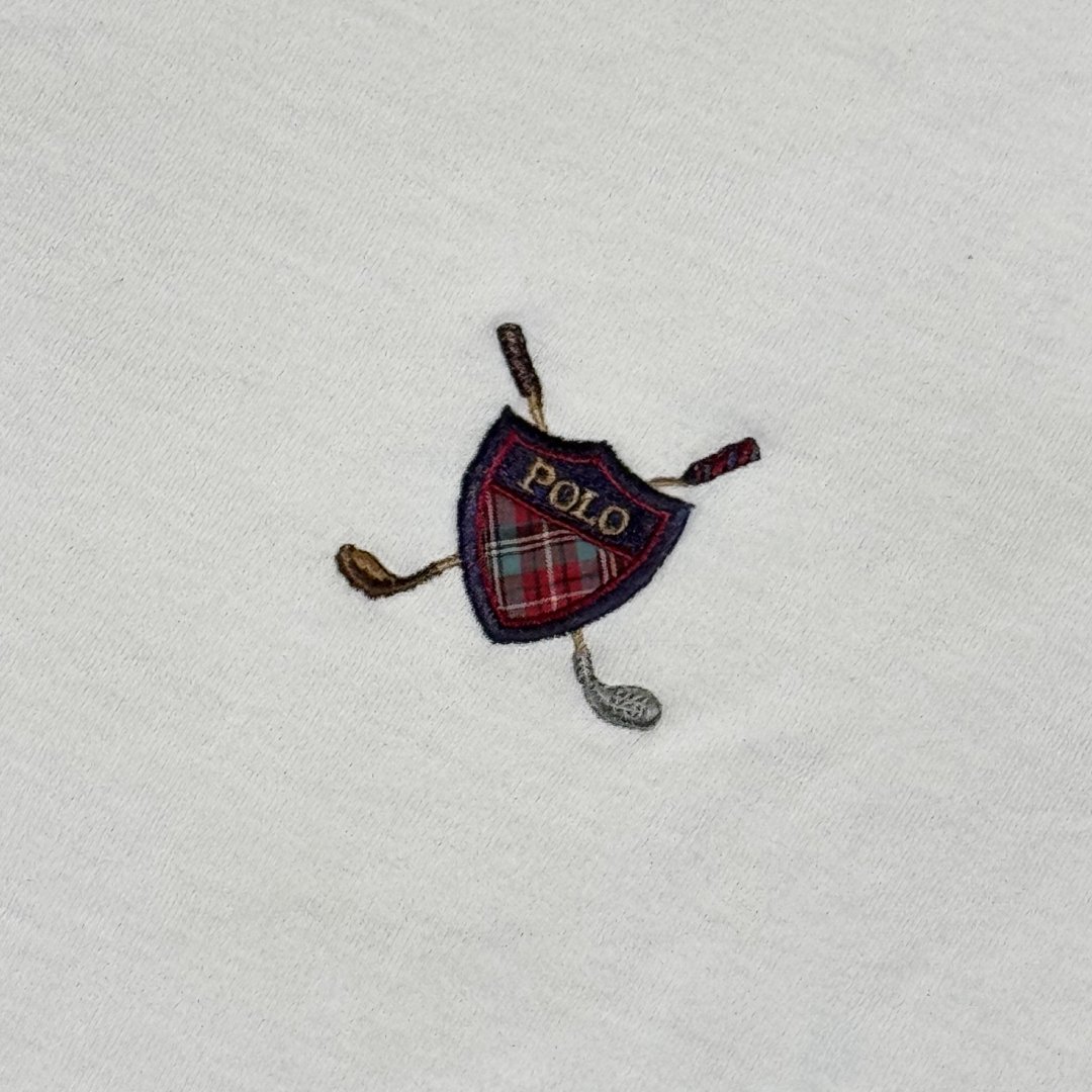 Longsleeve Ralph Lauren Polo Golf Logo white