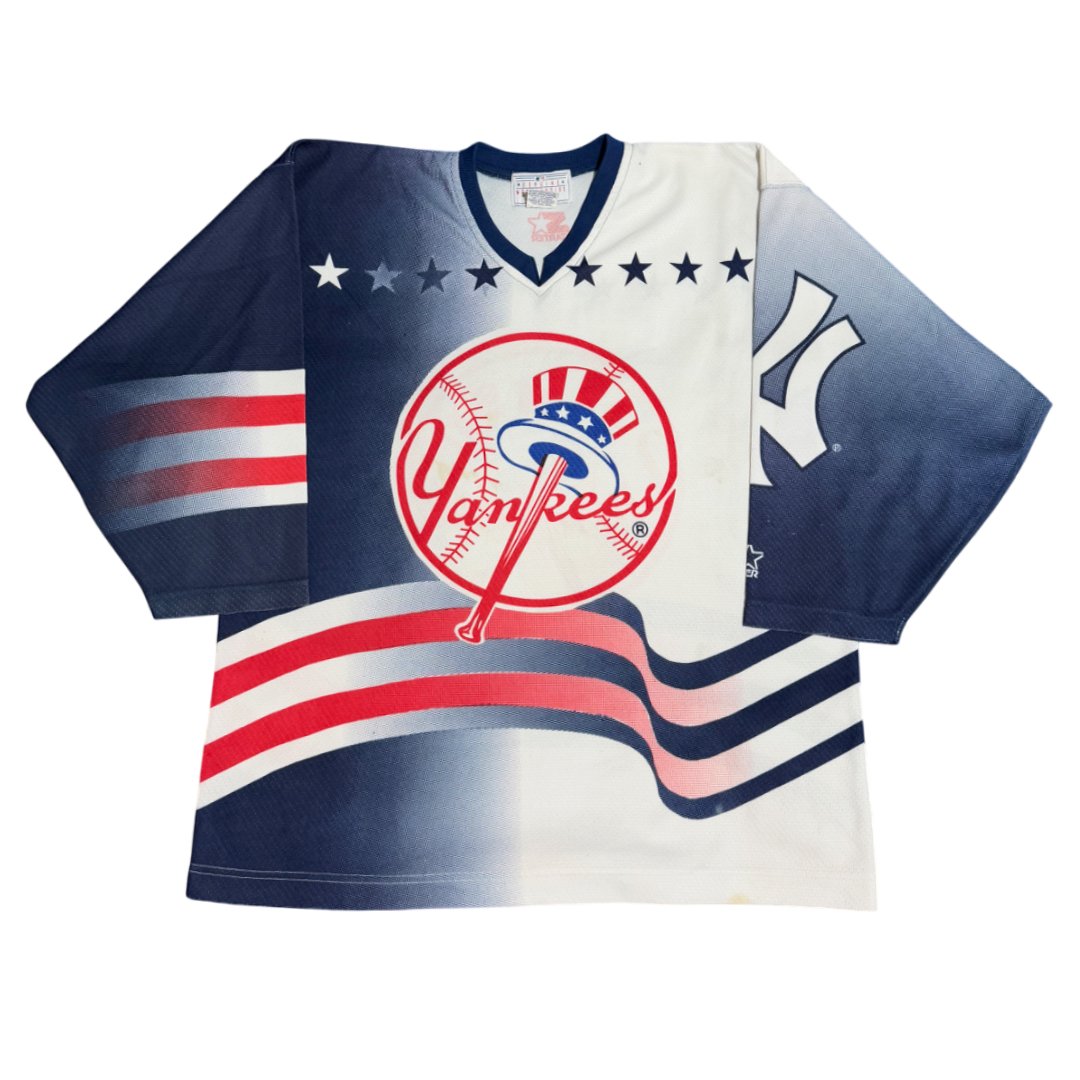 Hockey Jersey Starter MLB New York Yankees