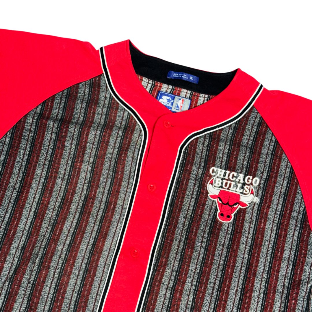 Baseball Jeresey Starter NBA Chicago Bulls