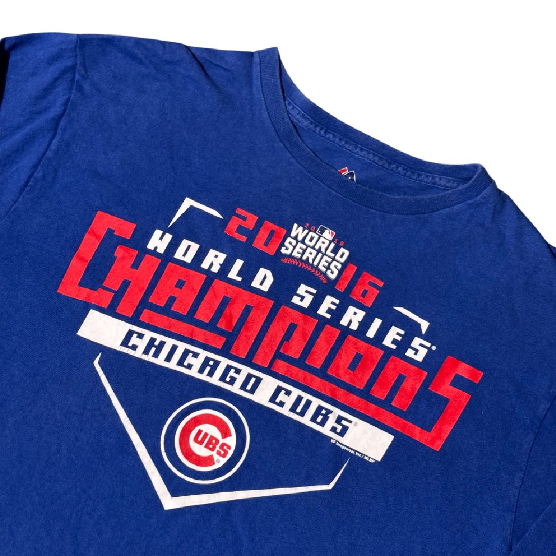 Longsleeve T-Shirt Majestic MLB Chicago Cubs 2016 World Series Champions