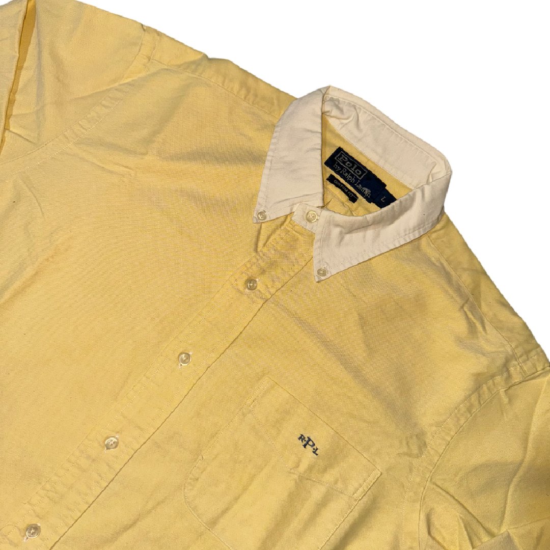 Shirt Polo Ralph Lauren PRL Logo Yellow White