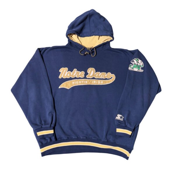 Hoodie Sweatshirt Starter NCAA Notre Dame Fighting Irish