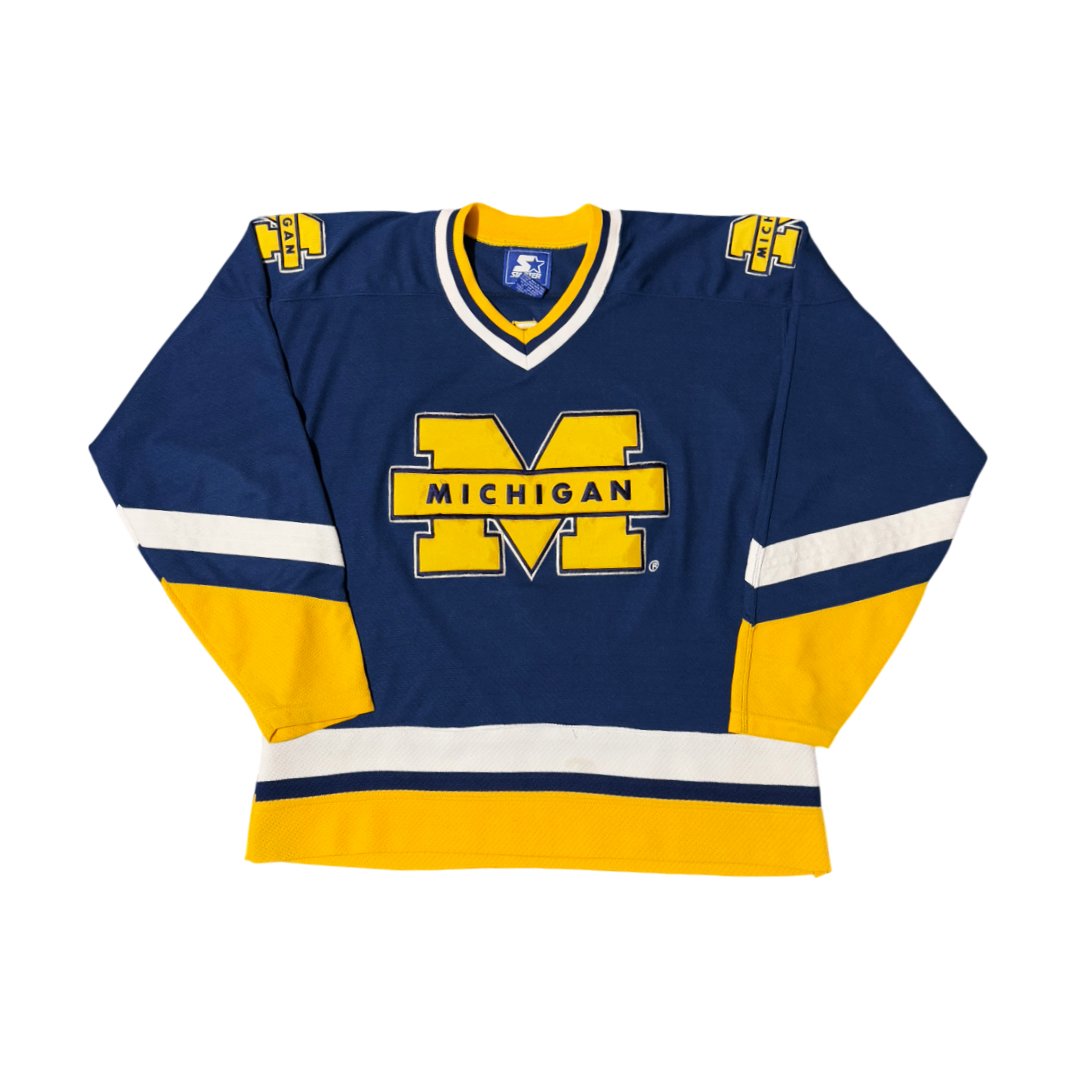 Hockey Jersey Starter NCAA Michigan Wolverines