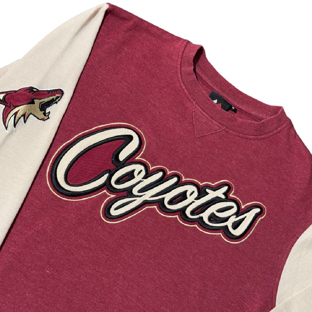 Crewneck Sweatshirt NHL Majestic Arizona Coyotes