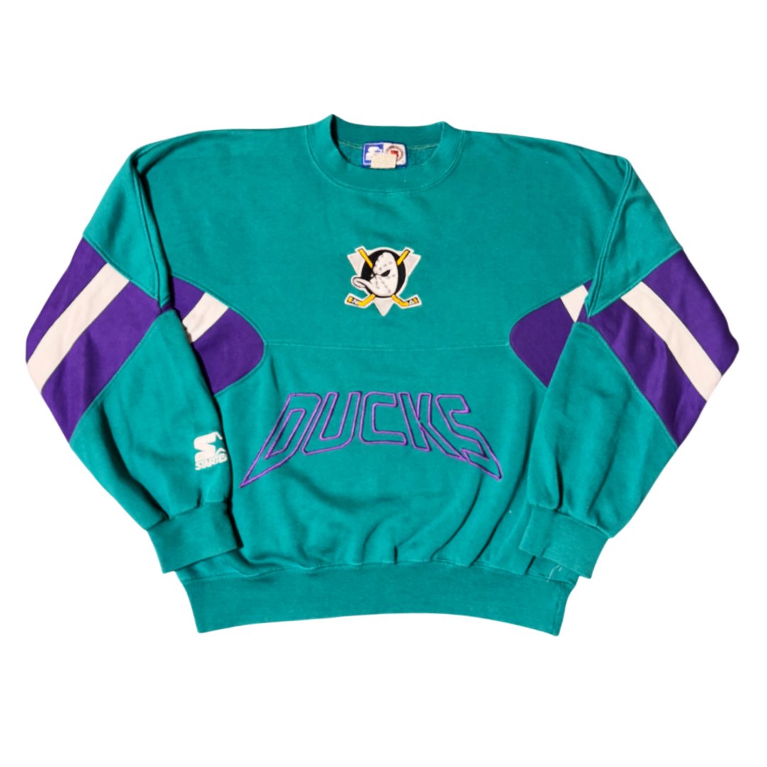 Crewneck Sweatshirt Starter NHL Anaheim Mighty Ducks