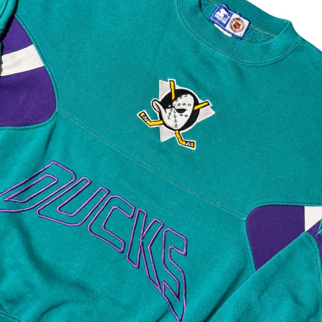 Crewneck Sweatshirt Starter NHL Anaheim Mighty Ducks