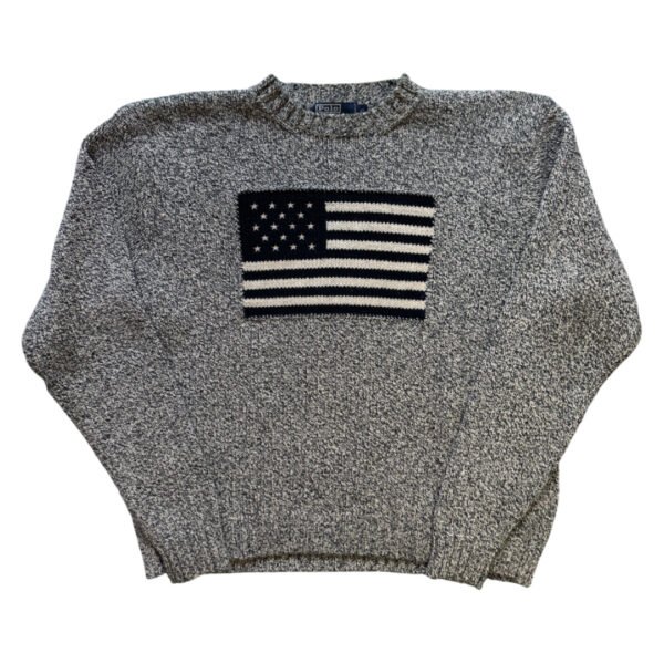 Knitted Sweater Polo Ralph Lauren Usa Flag