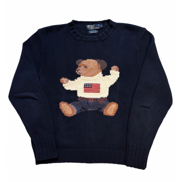 Knitted Sweater Polo Ralph Lauren Sitdown Bear