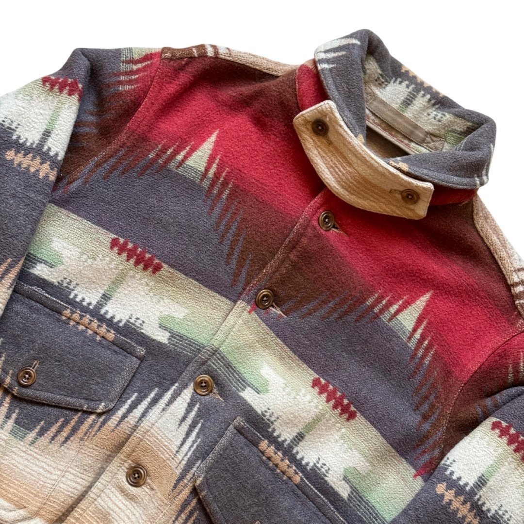 Polo Ralph Lauren Aztec Jacket Indian Western Design